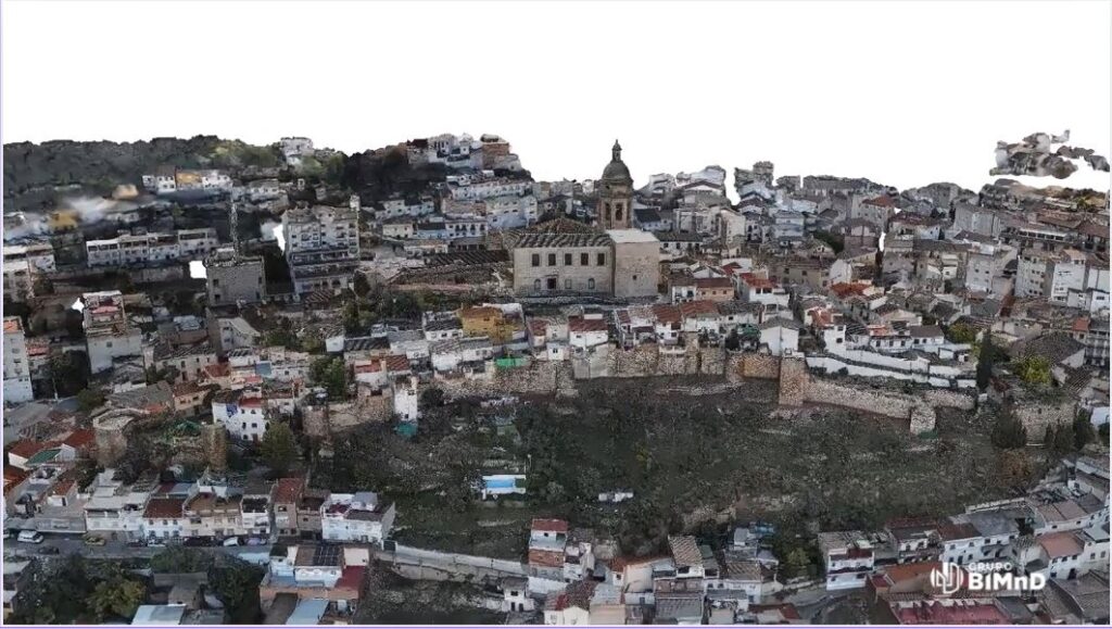 Digitalización 3D de la Alcazaba de Loja, Granada