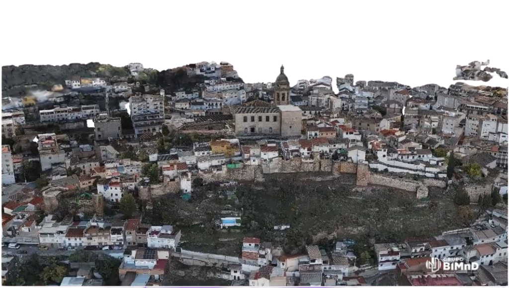 Digitalización 3D de la Alcazaba de Loja (Granada)