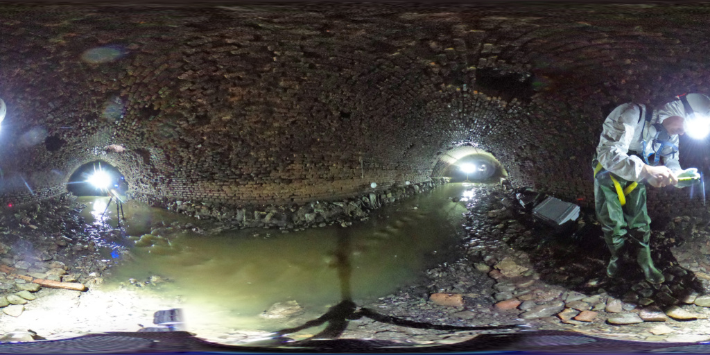 3D Digitalization of the Historic Carretería Sewer