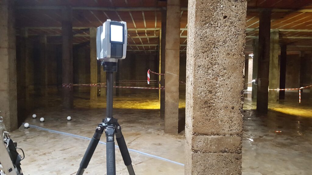Escaneado láser 3D para la detección de patologías en infraestructura hidráulica