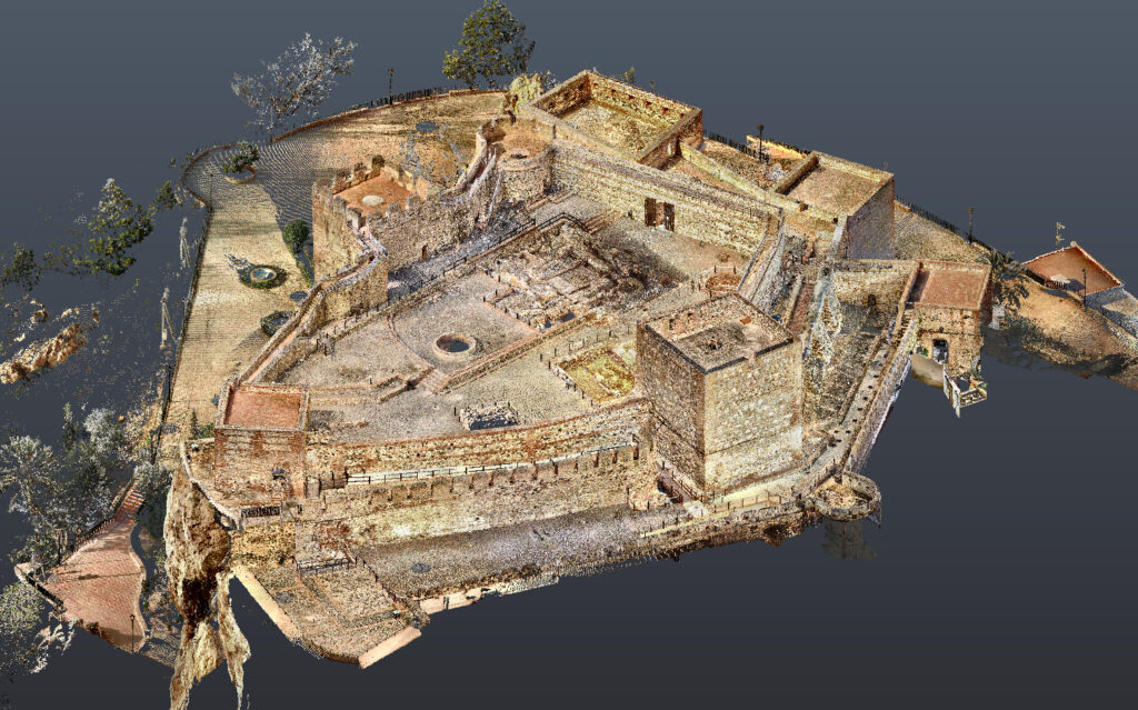3D Digitalization of Salobreña Castle